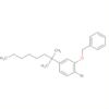 Benzene, 1-bromo-4-(1,1-dimethylheptyl)-2-(phenylmethoxy)-