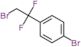 1-bromo-4-(2-bromo-1,1-difluoro-ethyl)benzene