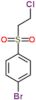 1-bromo-4-[(2-chloroethyl)sulfonyl]benzene