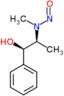 (1R,2S)-2-[méthyl(nitroso)amino]-1-phénylpropan-1-ol