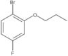 Benzene, 1-bromo-4-fluoro-2-propoxy-