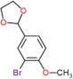 2-(3-bromo-4-methoxyphenyl)-1,3-dioxolane
