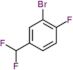 2-bromo-4-(difluoromethyl)-1-fluoro-benzene