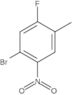 1-Bromo-5-fluoro-4-methyl-2-nitrobenzene