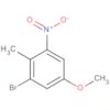 Benzene, 1-bromo-5-methoxy-2-methyl-3-nitro-