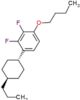 1-butoxy-2,3-difluoro-4-(trans-4-propylcyclohexyl)benzène