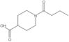 1-(1-Oxobutyl)-4-piperidinecarboxylic acid