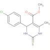 5-Pyrimidinecarboxylic acid,4-(4-chlorophenyl)-1,2,3,4-tetrahydro-6-methyl-2-thioxo-, methyl ester