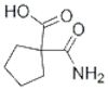 Cyclopentanecarboxylic acid, 1-(aminocarbonyl)- (9CI)