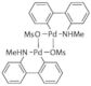 Dimero di (2'-metilamino-1,1'-bifenil-2-il)metanosulfonatopalladio(II)