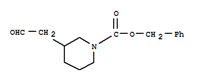 Phenylmethyl 3-(2-oxoethyl)-1-piperidinecarboxylate