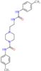 N-(4-methylphenyl)-4-(2-{[(4-methylphenyl)carbamoyl]amino}ethyl)piperazine-1-carboxamide