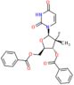 3',5'-Di-O-benzoyl-2'-deoxy-2'-fluoro-2'-methyluridine