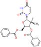 Uridine, 2′-deoxy-2′-fluoro-2′-methyl-, 3′,5′-dibenzoate, (2′R)-