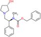 benzyl {(1S)-2-[(3S)-3-hydroxypyrrolidin-1-yl]-1-phenylethyl}methylcarbamate