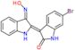 (3Z)-6-bromo-3-[(3E)-3-hydroxyiminoindolin-2-ylidene]indolin-2-one