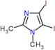 4,5-diiodo-1,2-dimethyl-1H-imidazole