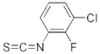 Benzene, 1-chloro-2-fluoro-3-isothiocyanato- (9CI)