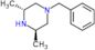 (3R,5R)-3,5-Dimethyl-1-(phenylmethyl)piperazine