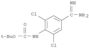 Carbamic acid,[4-(aminoiminomethyl)-2,6-dichlorophenyl]-, 1,1-dimethylethyl ester (9CI)