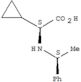 Cyclopropaneaceticacid, a-[[(1S)-1-phenylethyl]amino]-, (aS)-