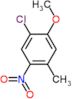 1-chloro-2-methoxy-4-methyl-5-nitrobenzene