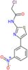 2-chloro-N-[4-(3-nitrophenyl)-1,3-thiazol-2-yl]acetamide