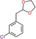 2-(3-chlorobenzyl)-1,3-dioxolane