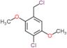 1-chloro-4-(chloromethyl)-2,5-dimethoxybenzene