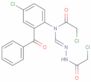 2-Chloroacetic acid 2-[[(2-benzoyl-4-chlorophenyl)(2-chloroacetyl)amino]methylene]hydrazide