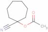 1-cyanocycloheptyl acetate