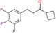 1-cyclobutyl-3-(3,4,5-trifluorophenyl)propan-1-one