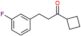 1-Cyclobutyl-3-(3-fluorophenyl)-1-propanone