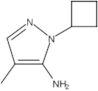 1H-Pyrazol-5-amine, 1-cyclobutyl-4-methyl-