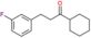 1-cyclohexyl-3-(3-fluorophenyl)propan-1-one