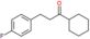 1-cyclohexyl-3-(4-fluorophenyl)propan-1-one