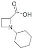 Ácido 1-ciclohexil-2-azetidinocarboxílico