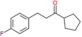 1-cyclopentyl-3-(4-fluorophenyl)propan-1-one