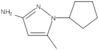 1-Cyclopentyl-5-methyl-1H-pyrazol-3-amine