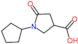 1-cyclopentyl-5-oxopyrrolidine-3-carboxylic acid