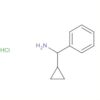Benzenemethanamine, a-cyclopropyl-, hydrochloride