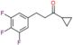 1-cyclopropyl-3-(3,4,5-trifluorophenyl)propan-1-one