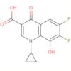 1-Cyclopropyl-6,7-difluoro-1,4-dihydro-8-hydroxy-4-oxo-3-quinolinecarboxylic acid