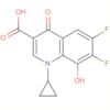 3-Quinolinecarboxylic acid,1-cyclopropyl-6,7-difluoro-1,4-dihydro-8-hydroxy-4-oxo-