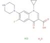 Ciprofloxacin hydrochloride monohydrate