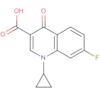 3-Quinolinecarboxylic acid, 1-cyclopropyl-7-fluoro-1,4-dihydro-4-oxo-