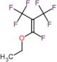 1-Ethoxy-1,3,3,3-tetrafluoro-2-(trifluoromethyl)-1-propene