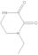 4-Ethyl-2,3-dioxypiperazine