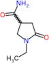 1-ethyl-5-oxopyrrolidine-3-carboxamide