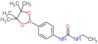 1-ethyl-3-[4-(4,4,5,5-tetramethyl-1,3,2-dioxaborolan-2-yl)phenyl]urea